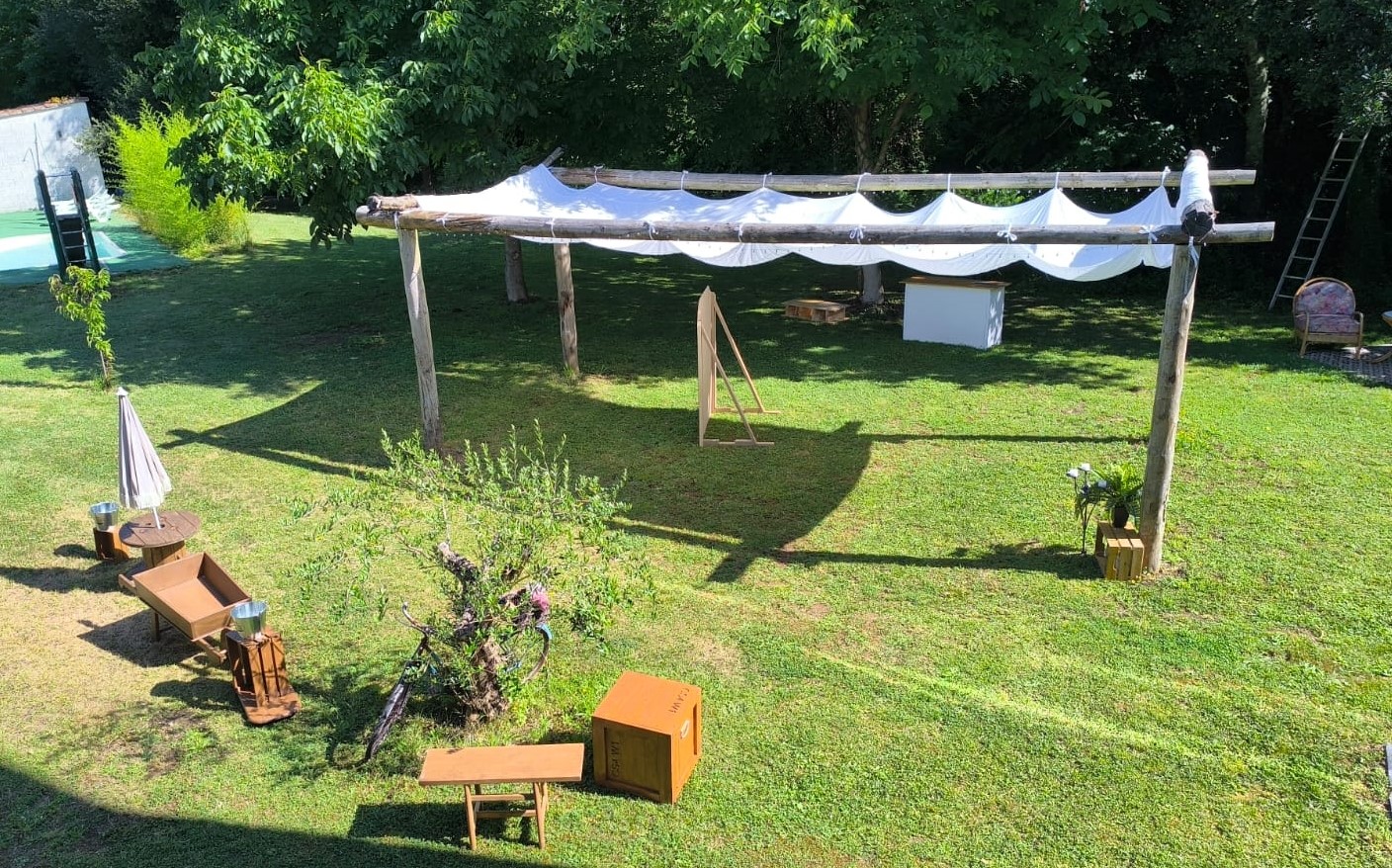 Ambiente de celebración en Casa da Queira, casa rural en Galicia